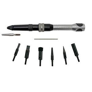 Eurotool Hammer Handpiece and 6 Piece Anvil Tip Set---Brand New In Box